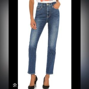 Frame le Sylvie slender straight jeans